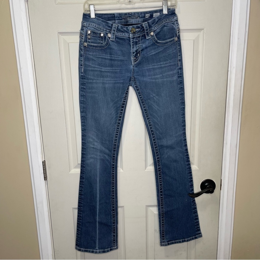Miss Me Women’s Standard Boot Cut Denim Jeans Sz 27